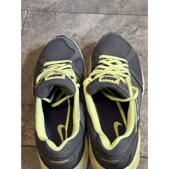 Nike Anodyneds Training Grey Yellow Running Shoes Size 7 Womens - Picture 3 of 7